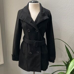 Poetry Clothing black fleece jacket M